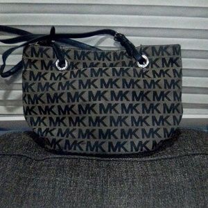 Large Gold and Black Michael Kors bag